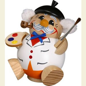 Smokers Professions Smoker Painter - 12 cm / 5 inches
