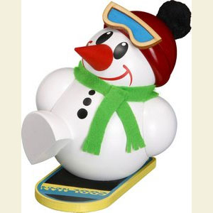 Smokers Hobbies Smoker Cool-Man with Snowboard - 12 cm / 5 inches