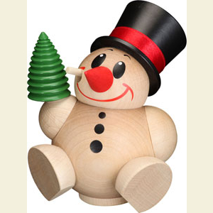 R�ucherm�nner Sonstige Figuren R�ucherm�nnchen Kugelr�ucherfigur Cool Man mit Baum - 12 cm