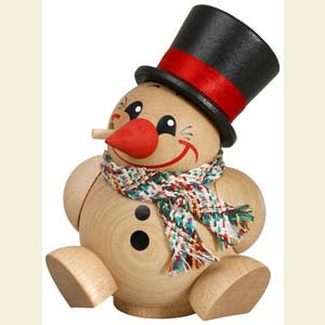 R�ucherm�nner Sonstige Figuren R�ucherm�nnchen Kugelr�ucherfigur Cool Man mit Schal - 12 cm