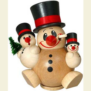 R�ucherm�nner Sonstige Figuren R�ucherm�nnchen Kugelr�ucherfigur Cool Man Trio - 12 cm