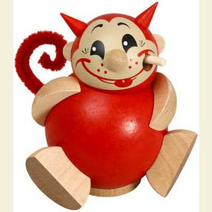 R�ucherm�nner Sonstige Figuren R�ucherm�nnchen Kugelr�ucherfigur Lutz - 10 cm