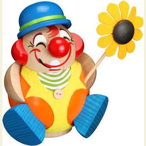 Smokers Misc. Smokers Smoker Ball Figur Smoker Clowny - 12 cm / 5 inch
