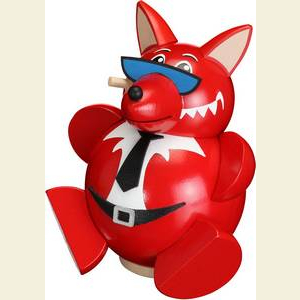Smokers Animals Smoker Ball Figur Smoker Fox - 11 cm / 4 inch