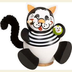 Smokers Animals Smoker Ball Figur Smoker Cat - 11 cm / 4 inch