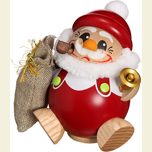 Smokers Santa Claus Smoker Ball Figur Smoker Santa Claus - 12 cm / 5 inch