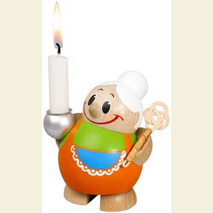 Smokers Misc. Smokers Smoker Ball Figur Smoker Light-Grandmother - 11 cm / 4 inch