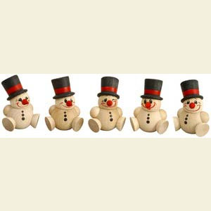 Small Figures & Ornaments Tree Ornaments Misc. Tree Ornaments Tree decoration Cool Man - 5-pcs - 4 cm / 2 inch