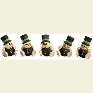 Kleine Figuren & Miniaturen Baumschmuck Sonstiger Baumschmuck Baumbehang Schorchy - 5-tlg. - 4 cm