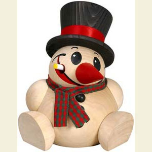 R�ucherm�nner Sonstige Figuren R�ucherm�nnchen Kugelr�ucherfigur Cool Man - 18 cm