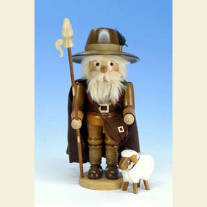 Nutcrackers Professions Nutcracker Shepherd natural colors - 38,5 cm / 15 inch