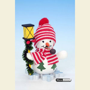 R�ucherm�nner Schneem�nner R�ucherm�nnchen Schneemann Laternenm�nnchen - 9 cm