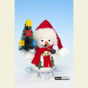 Smokers Santa Claus Smoker Snowman Santa - 9 cm / 4 inch