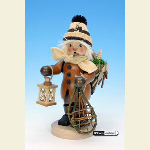 R�ucherm�nner Sonstige Figuren R�ucherm�nnchen Striezelm�nnle natur - 29 cm
