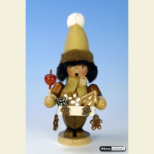 Smokers Professions Smoker Gingerbread salesman natural colour - 20,5cm / 8 inches