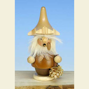 R�ucherm�nner Sonstige Figuren R�ucherm�nnchen Baumwichtel natur - 14,0 cm