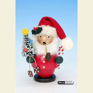 Smokers Santa Claus Smoker Santa Claus red - 13 cm / 5 inch
