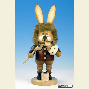Smokers Animals Smoker Gnome male Bunny - 33,5cm / 13 inches
