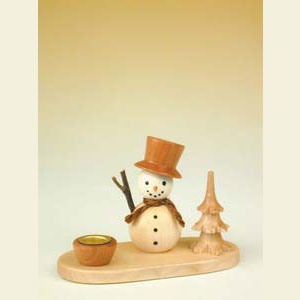Lichterwelt Kerzenhalter Sonstige Schneemann - 8,0 cm - 1 St�ck