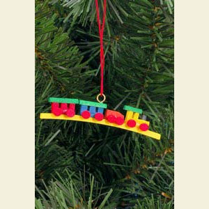 Kleine Figuren & Miniaturen Baumschmuck Sonstiger Baumschmuck Butzeeisenbahn - 6,4 / 1,2 cm - 12 St�ck