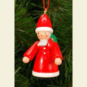 Kleine Figuren & Miniaturen Baumschmuck Weihnachtsmann Weihnachtsmann - 2,9 / 4,8 cm - 12 St�ck