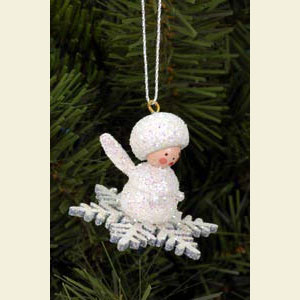 Small Figures & Ornaments Tree Ornaments Misc. Tree Ornaments Snowflakes - 4,5 / 3,5 cm - 12 pcs. / 2 x 1 inch