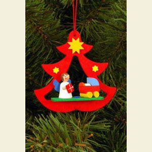 Small Figures & Ornaments Tree Ornaments Angel Ornaments Misc. Angels Mini-Angel im Tree - 7,2 / 7,1 cm - 12 pcs. / 3 x 3 inch