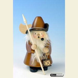 R�ucherm�nner Berufe R�ucherm�nnchen Nachtw�chter natur - 19,5cm