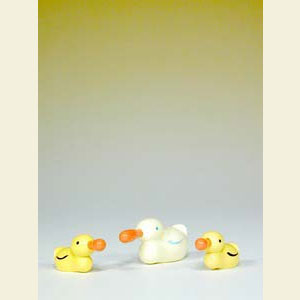 Small Figures & Ornaments Animals Ducks family Ducks - 2,0 cm / 1 inch