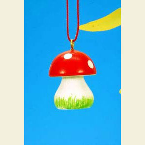 Kleine Figuren & Miniaturen Baumschmuck Sonstiger Baumschmuck Pilz mittel - 1,8 / 2,4 cm - 12 St�ck
