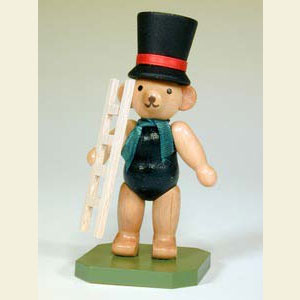 Kleine Figuren & Miniaturen Tiere B�ren Kaminfeger B�r - 8,0 cm