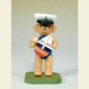 Kleine Figuren & Miniaturen Tiere B�ren Kapit�n B�r - 8,0 cm