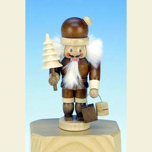 Nu�knacker Weihnachtsm�nner Nussknacker Mini Weihnachtsmann natur - 10,0 cm