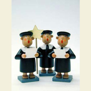 Kleine Figuren & Miniaturen Bengelchen (Ulbricht) Sonstige Bengelchen Kurrendebengelchen 3-teilig - 6,5 cm