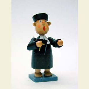 Small Figures & Ornaments Bengelchen (Ulbricht) Misc. Bengelchen Priest - 6,5 cm / 3 inch