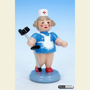 Small Figures & Ornaments everything else Nurse with aider - 7cm / 3 inches