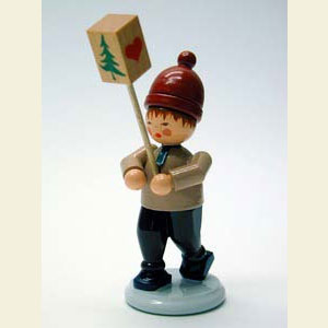 Small Figures & Ornaments everything else Boy with Lantern - 8,0 cm / 3 inch