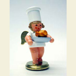 Angels Cooking Angels (Ulbricht) Cooking Angel with pig - 7,5 cm / 3 inch
