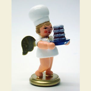 Angels Baker Angels (Ulbricht) Baker Angel with cake - 7,5 cm / 3 inch