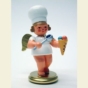 Angels Baker Angels (Ulbricht) Baker Angel with Icecream - 7,5 cm / 3 inch