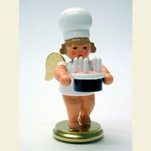 Angels Baker Angels (Ulbricht) Baker Angel with Cake - 7,5 cm / 3 inch