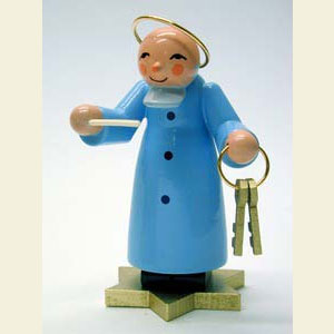 Kleine Figuren & Miniaturen alles Andere Petrus blau - 9,0 cm