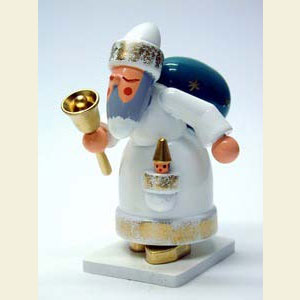 Small Figures & Ornaments Santa Claus Santa Claus white - 7,5 cm / 3 inch