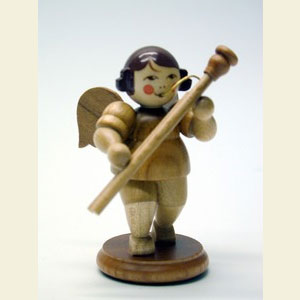 Angels Orchestra natural (Ulbricht) Angel natural colors with Bassoon - 6,0 cm / 2 inch