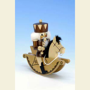 Nutcrackers Kings Nutcracker Horse Rider King natural colors - 23,0 cm / 9 inch