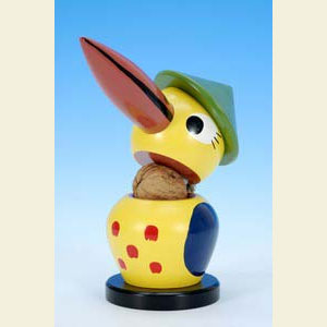Nu�knacker Tiere Nussknacker Specht bunt - 14,0 cm