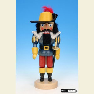 Nu�knacker Sonstige Nu�knacker Nussknacker Musketier lasiert - 35cm