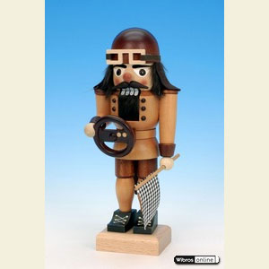 Nutcrackers Hobbies Nutcracker Race Driver natural colour - 24,5cm / 10 inches