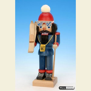 Nutcrackers Hobbies Nutcracker Ski Driver - 26,5cm / 10 inches