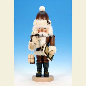 Nutcrackers Santa Claus Nutcracker Santa Claus Teddy natural colors - 44,0 cm / 17 inch
